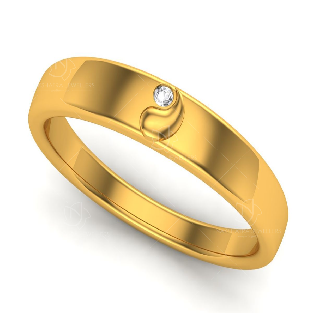 KUNDLI GEMS Diamond Couple Ring Original American Diamond stone for ( Love  , Couple , Engagement ) Stone Gold Plated Ring Price in India - Buy KUNDLI  GEMS Diamond Couple Ring Original
