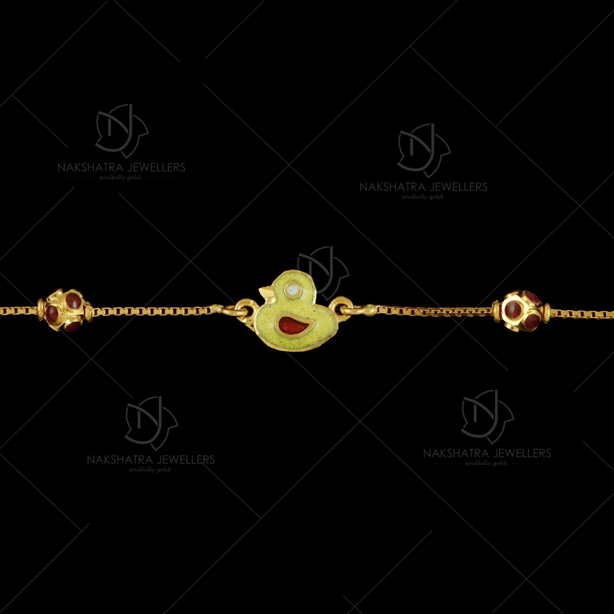 Baby Bracelet, Gold Plated Bangles For 2-10 Years Old Girls