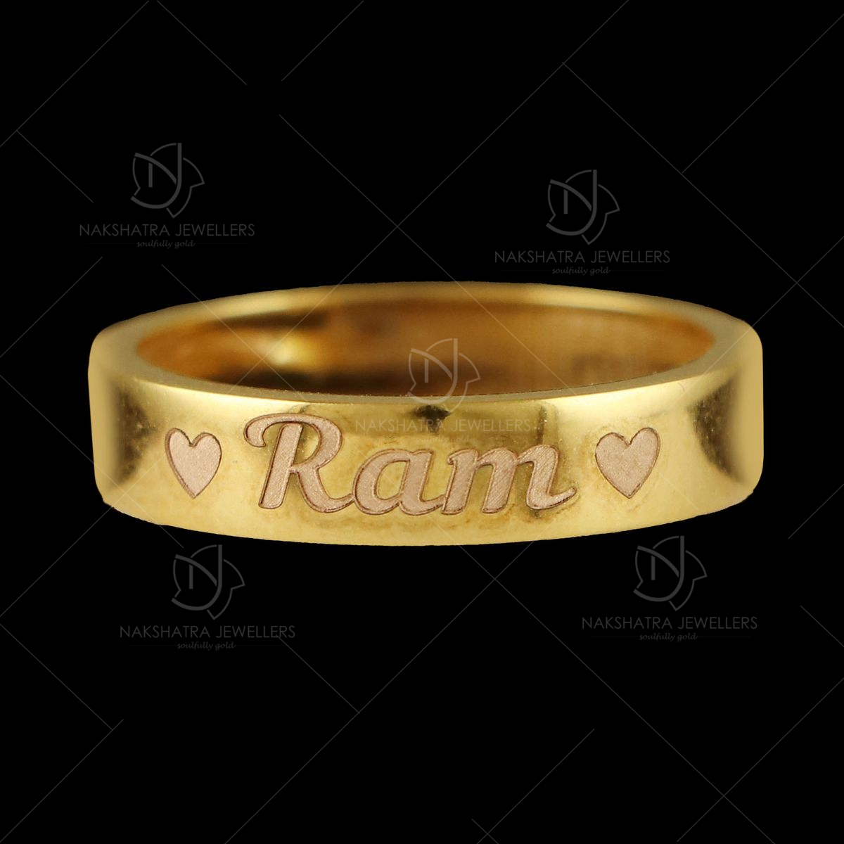 Dainty Personalized Minimalist Ring • Engraved Rings for Her • Custom –  Luxury Auras