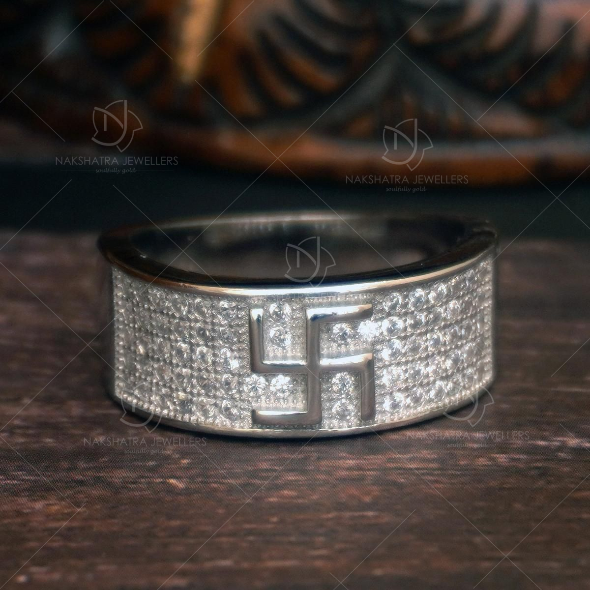 Buy Ornate Jewels 92.5 Sterling Silver Swastik Rakhi Bracelet Online At  Best Price @ Tata CLiQ
